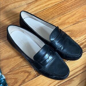 Cole Haan Women’s Classic Black Leather Penny Loafers Size 6.5B